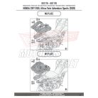 Csomagtartó alap HONDA CRF1100L Africa Twin (2020-2024) / HONDA CRF1100L Africa Twin Adventure Sports (2020-2024) GIVI