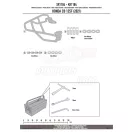 Csomagtartó HONDA CB 125 F (21-26) GIVI