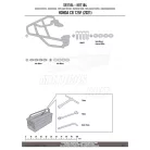Csomagtartó HONDA CB 125 F (21-26) GIVI