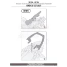 Csomagtartó HONDA CB 125 F (21-26) GIVI