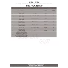   Csomagtartó HONDA FORZA 750 (21-25) / HONDA X-ADV 750 (21-25) GIVI