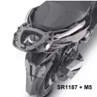Csomagtartó HONDA Forza 125 (21-22) / HONDA Forza 350 (21-22) GIVI