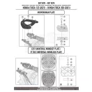 Csomagtartó HONDA Forza 125 (21-22) / HONDA Forza 350 (21-22) GIVI Csomagtartó HONDA Forza 125 (21-22) / HONDA Forza 350 (21-22) GIVI