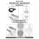 Csomagtartó HONDA Forza 125 (21-22) / HONDA Forza 350 (21-22) GIVI
