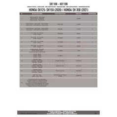 Csomagtartó HONDA SH350 (21-24) GIVI