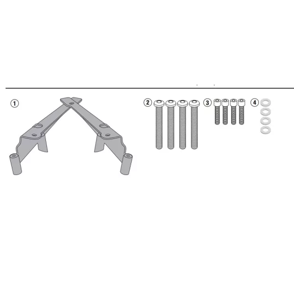 Csomagtartó alap Honda PCX 125 (2010-2024), PCX 150 (2010-2018) GIVI Csomagtartó alap Honda PCX 125 (2010-2024), PCX 150 (2010-2018) GIVI