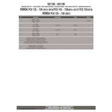   Csomagtartó alap Honda PCX 125 (2010-2024), PCX 150 (2010-2018) GIVI