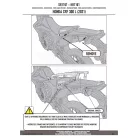 Csomagtartó HONDA CRF 300 L (21-24) GIVI