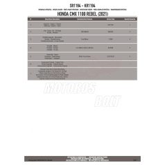 Csomagtartó HONDA CMX 1100 Rebel (21-24) GIVI