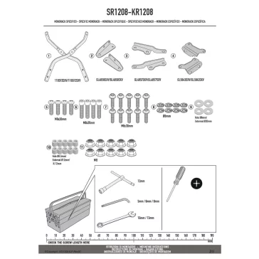   Csomagtartó HONDA CB 650 R (21 > 24), CBR 650 R (21-23) GIVI
