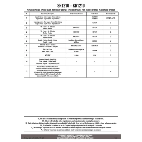 Csomagtartó HONDA CL 500 (2023-2025) GIVI