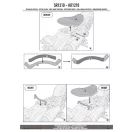 Csomagtartó HONDA CL 500 (2023-2026) GIVI
