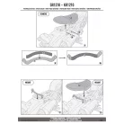 Csomagtartó HONDA CL 500 (2023-2025) GIVI
