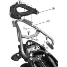 Csomagtartó Suzuki Gladius 650 (09-16) GIVI MonoLOCK dobozhoz
