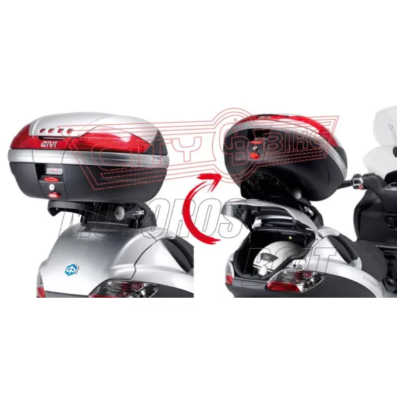Csomagtartó Piaggio MP3 125-250-300-400 (06-11) / MP3 Touring 300-400 (11) / MP3 Business 500 (12-13) / MP3 SPORT 500 (12-13) / MP3 300 BUSINESS (12-14) / MP3 300 SPORT (12-14) GIVI MonoKEY dobozhoz Csomagtartó Piaggio MP3 125-250-300-400 (06-11) / MP3 Touring 300-400 (11) / MP3 Business 500 (12-13) / MP3 SPORT 500 (12-13) / MP3 300 BUSINESS (12-14) / MP3 300 SPORT (12-14) GIVI MonoKEY dobozhoz