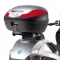Csomagtartó Piaggio MP3 125-250-300-400 (06-11) / MP3 Touring 300-400 (11) / MP3 Business 500 (12-13) / MP3 SPORT 500 (12-13) / MP3 300 BUSINESS (12-14) / MP3 300 SPORT (12-14) GIVI MonoLOCK dobozhoz