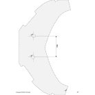 Csomagtartó alap YAMAHA X-MAX 125-250 (14-17), MBK EVOLYS 125-250 (14-17), MBK SKYLINER 125-250 (14) GIVI