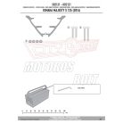 Csomagtartó alap MBK Skylinner S 125 (2014) / Yamaha Majesty S 125 (2014-2017) GIVI