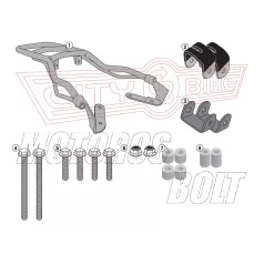 Csomagtartó alap YAMAHA N-Max 125 (2015-2020) GIVI