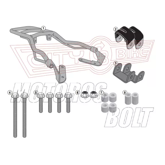 Csomagtartó alap YAMAHA N-Max 125 (2015-2020) GIVI Csomagtartó alap YAMAHA N-Max 125 (2015-2020) GIVI