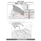 Csomagtartó alap YAMAHA X-Max 125 (2018) / YAMAHA X-Max 300 (2017-2018) GIVI