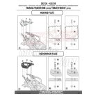 Csomagtartó alap Yamaha Tracer 900 / Tracer 900 GT (2018-2020) GIVI