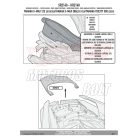 Csomagtartó alap Yamaha X-Max 125 (2018-2022) / Tricity 300 (2020-2024) / X-Max 300 (2017-2022) GIVI