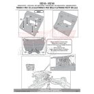 Csomagtartó alap Yamaha X-Max 125 (2018-2022) / Tricity 300 (2020-2024) / X-Max 300 (2017-2022) GIVI