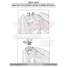 Csomagtartó alap Yamaha X-Max 125 (2018-2022) / Tricity 300 (2020-2024) / X-Max 300 (2017-2022) GIVI