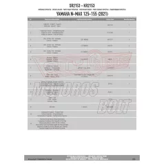 Csomagtartó alap Yamaha N-Max 125 (2021-2024) GIVI