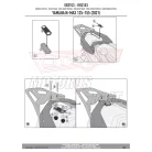 Csomagtartó alap Yamaha N-Max 125 (2021-2024) GIVI