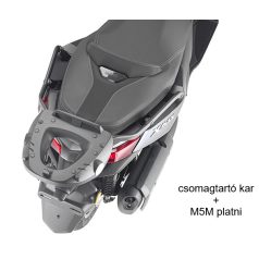 Csomagtartó alap Yamaha X-MAX 125 / 300 2023-24