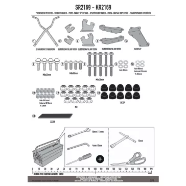 Csomagtartó YAMAHA MT-09 (2024-2025) GIVI
