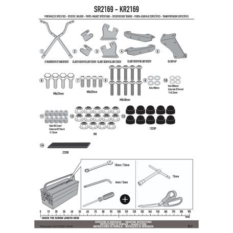 Csomagtartó YAMAHA MT-09 (2024-2025) GIVI