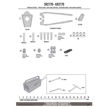 Csomagtartó YAMAHA N-MAX 125 (2025-2026) GIVI -SR2170
