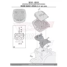 Csomagtartó alap Suzuki DL 650 V-Strom L2-L3-L4-L5-L6 (11-16) GIVI