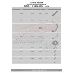 Csomagtartó alap SUZUKI DL 1000 V-STROM (14-16) GIVI