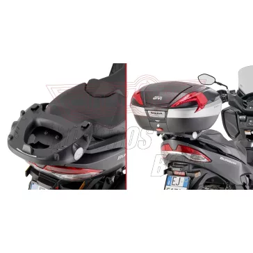  Csomagtartó alap SUZUKI Burgman 400 K7-K8-K9-L0-L1-L2-L3-L4-L5-L6 (2006-2016) / Burgman 400 (2017-2026) GIVI