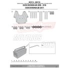 Csomagtartó alap SUZUKI Burgman 400 K7-K8-K9-L0-L1-L2-L3-L4-L5-L6 (2006-2016) / Burgman 400 (2017-2024) GIVI