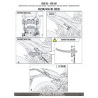 Csomagtartó SUZUKI GSX-8S /8R (2023-2025) GIVI