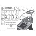 Csomagtartó Yamaha FJR 1300 (06-18) GIVI MonoKEY dobozhoz