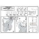 Csomagtartó MBK Skycruiser 125 (10-12) / Yamaha X-Max 125-250 (10-13) GIVI MonoKEY dobozhoz