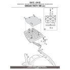 Csomagtartó alap Kawasaki Versys 1000 (12-16) / Kawasaki Versys 1000/SE (2017-2024) GIVI