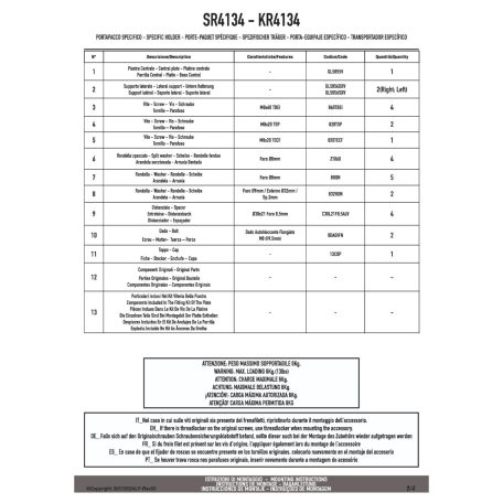 Csomagtartó KAWASAKI Eliminator 500 (2024-2025) GIVI