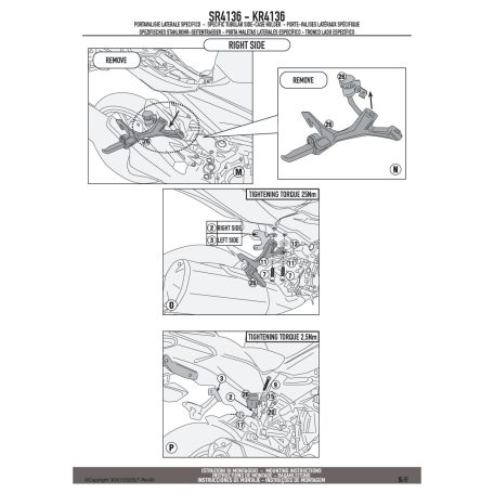 Csomagtartó KAWASAKI Z 500 (2024-2025) GIVI