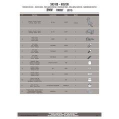   Csomagtartó alap BMW F 800 GT (13-19), BMW F 800 R (2015-2019), BMW F 800 ST (2006-2016) GIVI