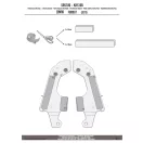 Csomagtartó alap BMW F 800 GT (13-19), BMW F 800 R (2015-2019), BMW F 800 ST (2006-2016) GIVI
