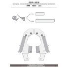 Csomagtartó alap BMW F 800 GT (13-19), BMW F 800 R (2015-2019), BMW F 800 ST (2006-2016) GIVI