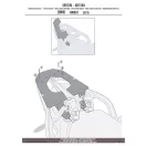 Csomagtartó alap BMW F 800 GT (13-19), BMW F 800 R (2015-2019), BMW F 800 ST (2006-2016) GIVI