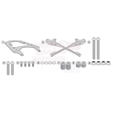 Csomagtartó BMW C 650 Sport (2016-2020) GIVI